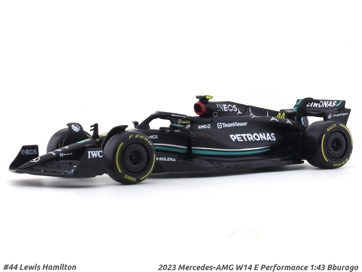 Lewis Hamilton Mercedes W14 2023 1:43 Bburago F1 Model diecast scale model car