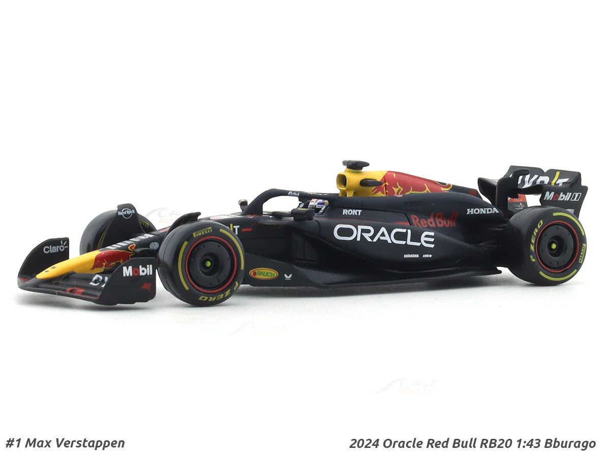 2024 Oracle Red Bull No. 1 Max Verstappen 1:43 Bburago Formula 1