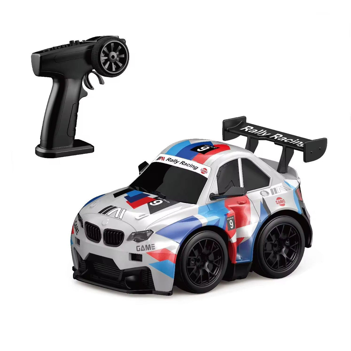 RC Drift Car with Spark Effect, Rally Livery diecast scale model car