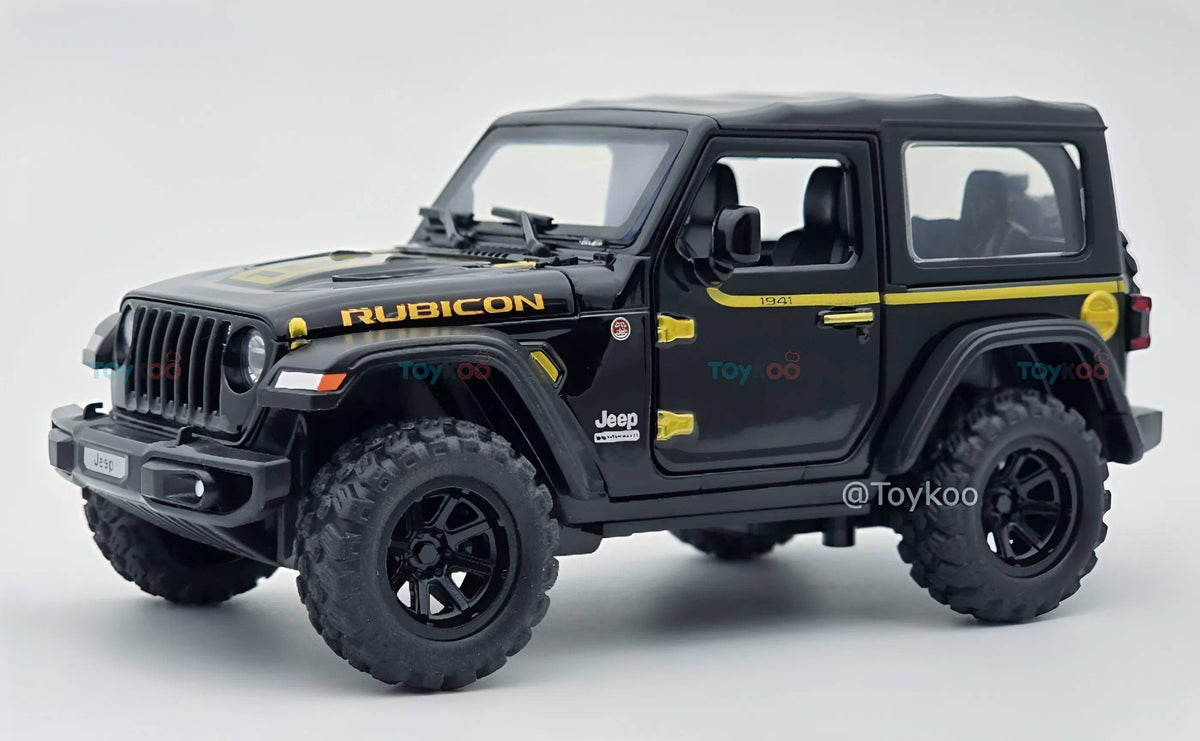 Jeep Wrangler Rubicon 1:24 Diecast Model diecast scale model car