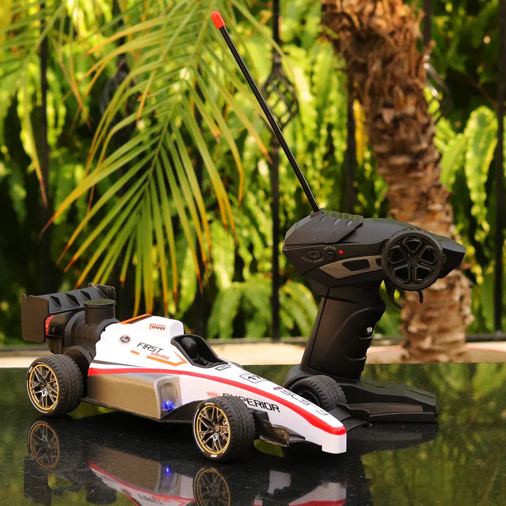 1:14 Formula Racing RC Car with Lights and Spray diecast scale model car