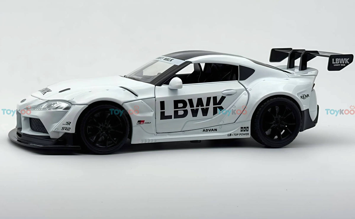 Toyota GR Supra Liberty Walk 1:18 Diecast Model diecast scale model car